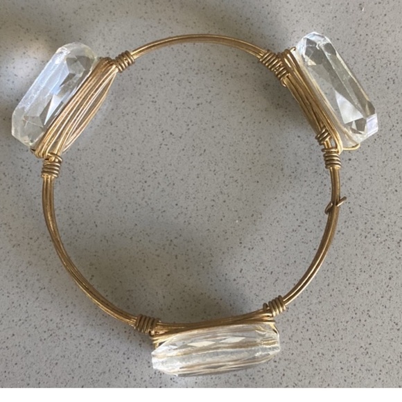 Clear stone Bourbon & Bowties bracelet - Picture 3 of 3